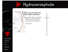 Tablet Screenshot of hydranenzephalie.araneae-online.net